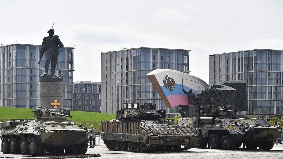 معرض غنائم الجيش الروسي في موسكو