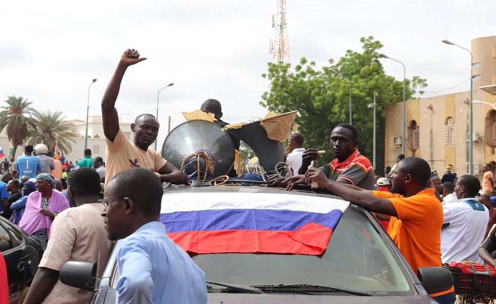 مسيرات مؤيدة للدور الروسي في العاصمة النيجرية نيامي