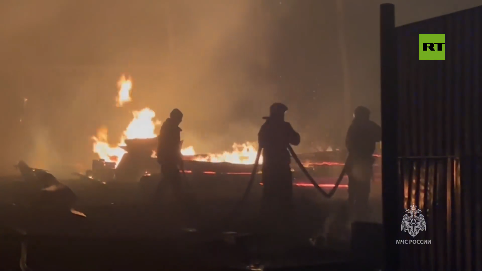 بالفيديو.. انتشار رقعة الحرائق في أولان-أوديه الروسية