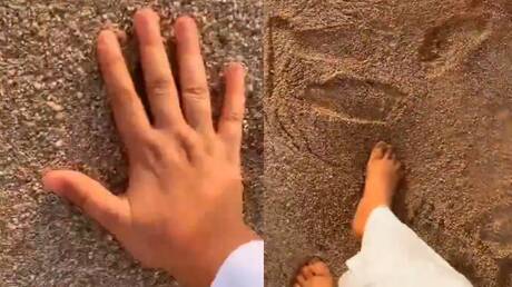 رصد "ظاهرة غريبة" في الرمال بالسعودية ( فيديو)