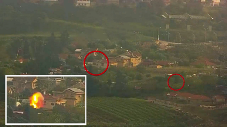 حزب الله يستهدف نقطة تموضع للجيش الإسرائيلي في مستوطنة المطلة (فيديو)