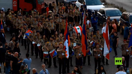 الآلاف يخرجون إلى شوارع بيروت في مسيرة إحياء الذكرى 109 للإبادة الجماعية للأرمن