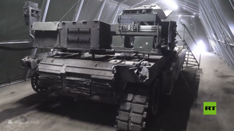 فيديو جديد لاغتنام الجيش الروسي أسلحة غربية بينها كاسحة "أبرامز"