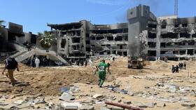 حماس تطالب المجتمع الدولي بمحاسبة فورية لإسرائيل بعد اكتشاف مقبرة جماعية في مجمع الشفاء الطبي