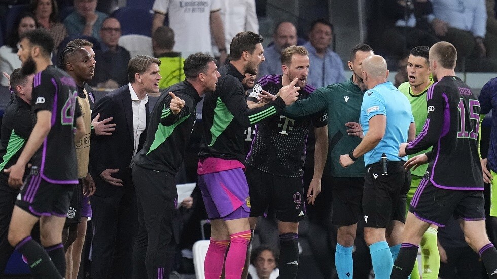 تعليق أنشيلوتي على هدف بايرن ميونخ الملغي