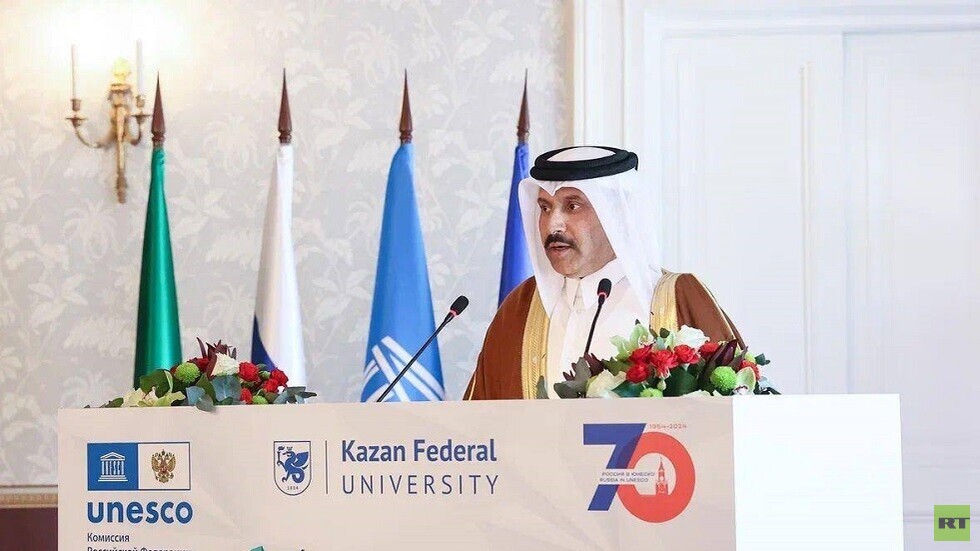 جامعة قازان تمنح الدكتوراه الفخرية لسفير دولة قطر لدى روسيا ـ صور