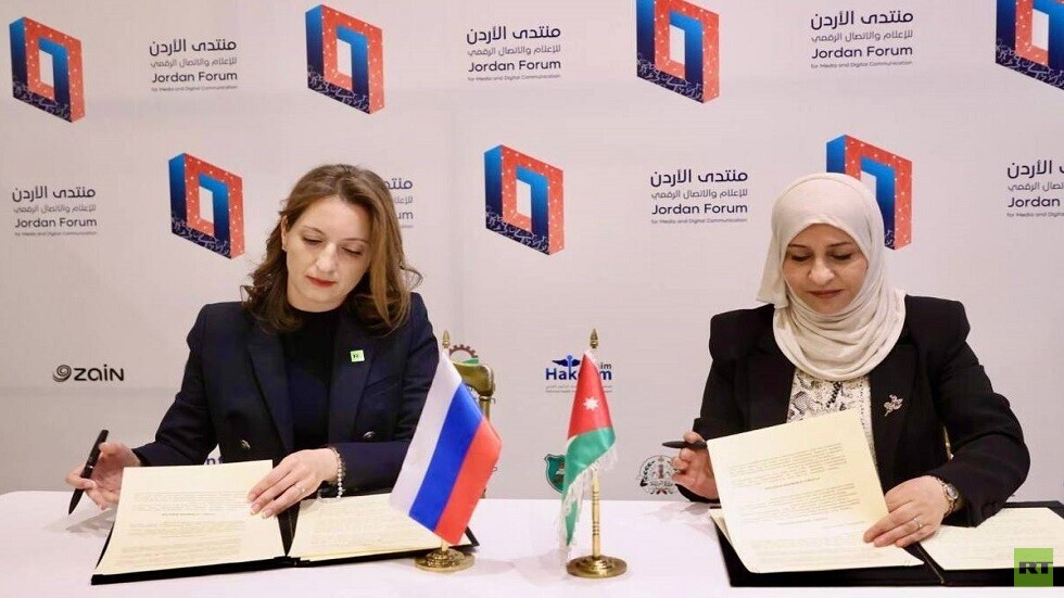 RT العربية توقع اتفاقات تعاون مع وكالتي "بترا" و"عمون" في الأردن (فيديو)