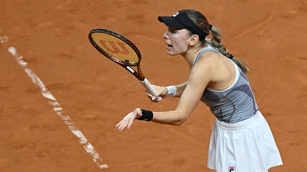 الروسية ألكسندروفا تودع بطولة ستراسبورغ للتنس (فيديو)