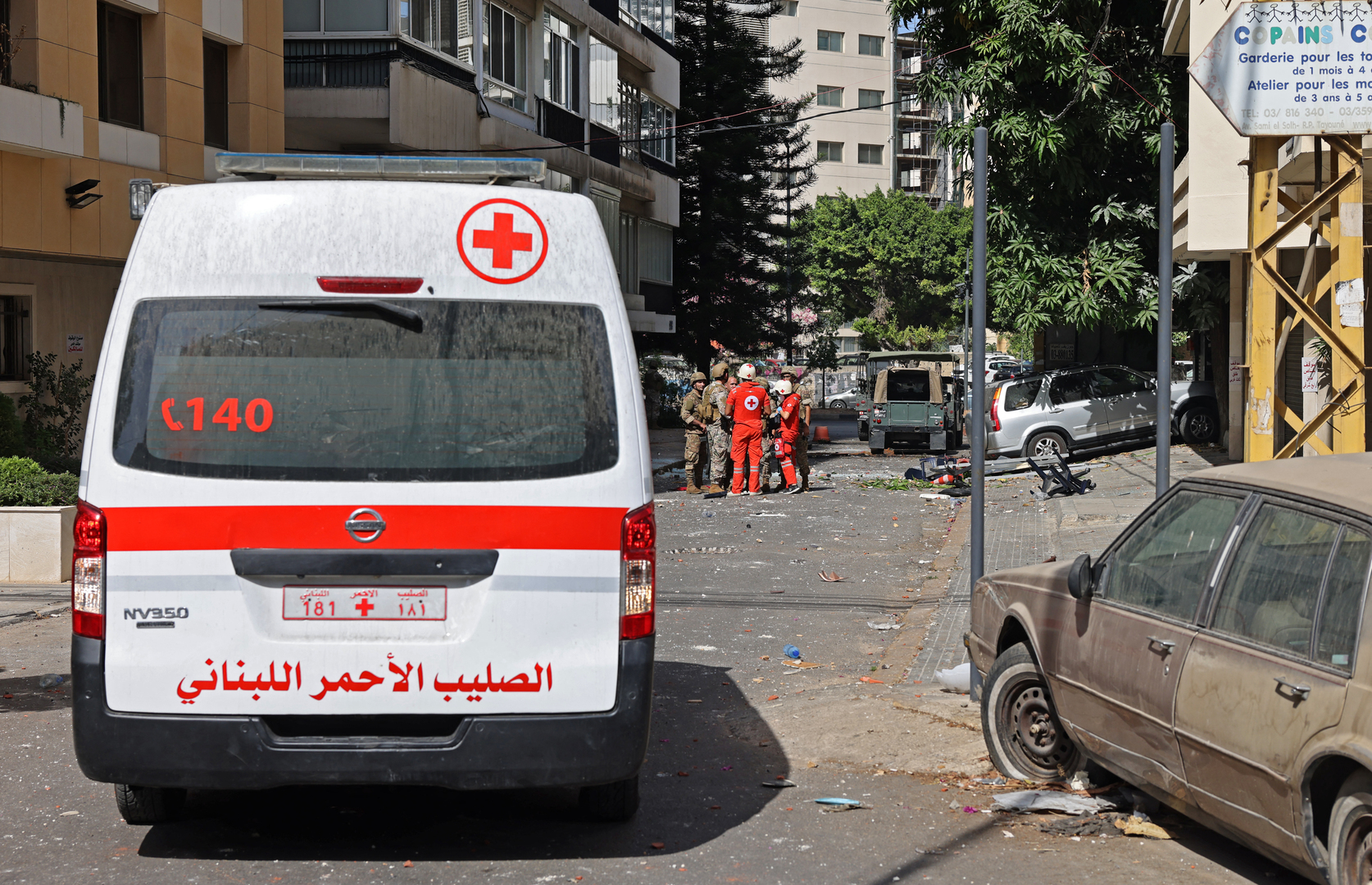 لبنان.. لقطات توثق لحظة وقوع الانفجار بمطعم في بيروت وأسفر عن عدد من الضحايا (فيديو)