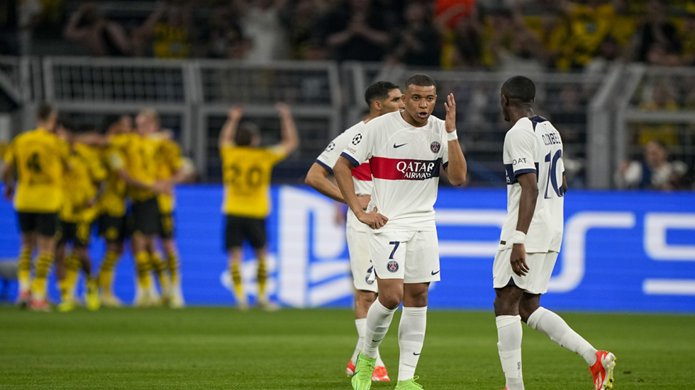 دورتموند يهزم باريس سان جيرمان في نصف نهائي دوري أبطال أوروبا