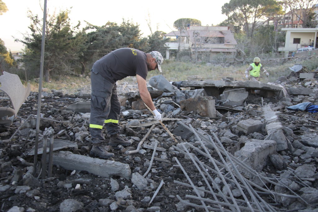 أضرار القصف الإسرائيلي على جنوب لبنان، صورة تعبيرية.