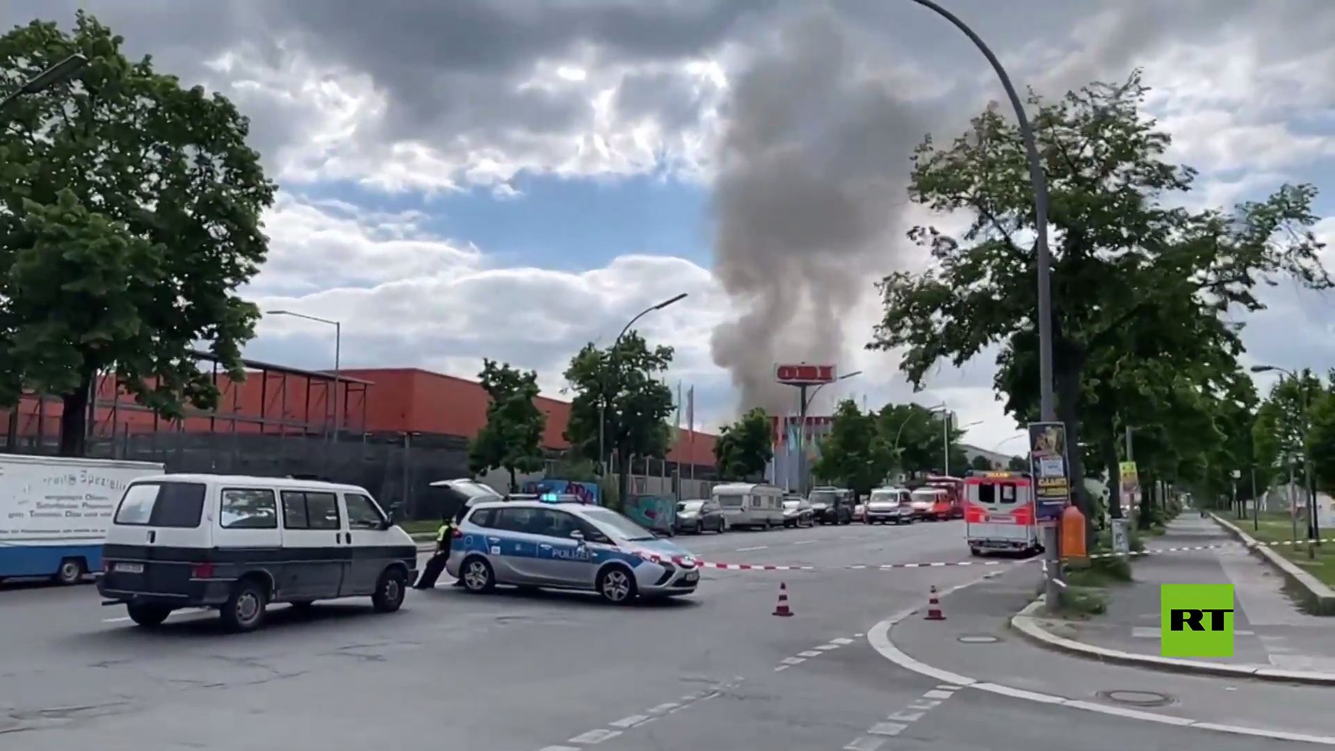 سحب دخان سام في سماء برلين والسلطات تصدر تنبيهات تحمل علامة 