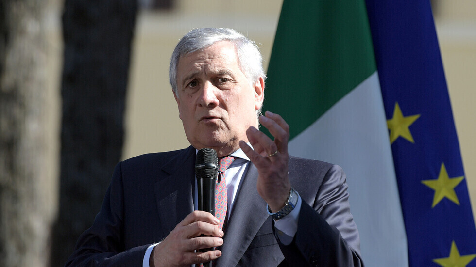 وزير الخارجية الإيطالي أنطونيو تاياني