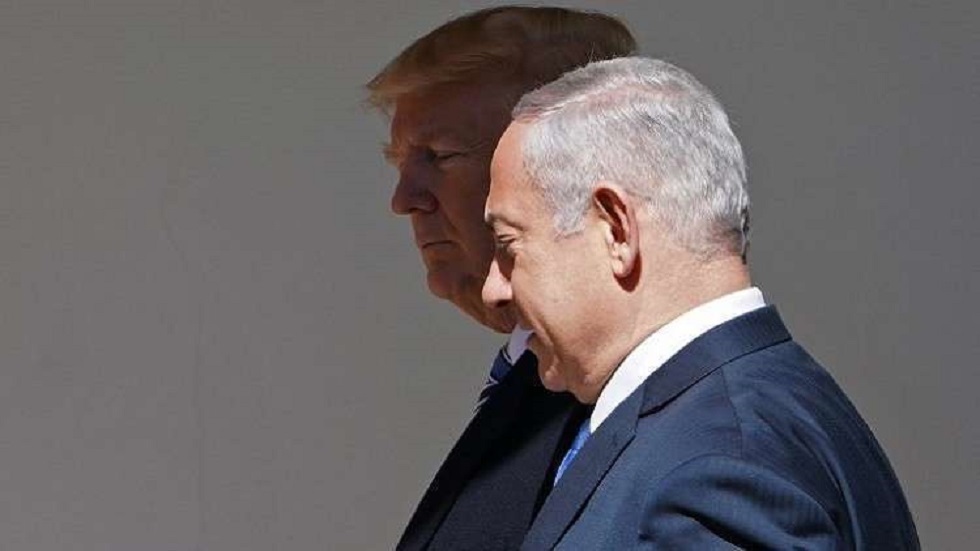 رئيس وزراء إسرائيل بينامين نتنياهو ودونالد ترامب