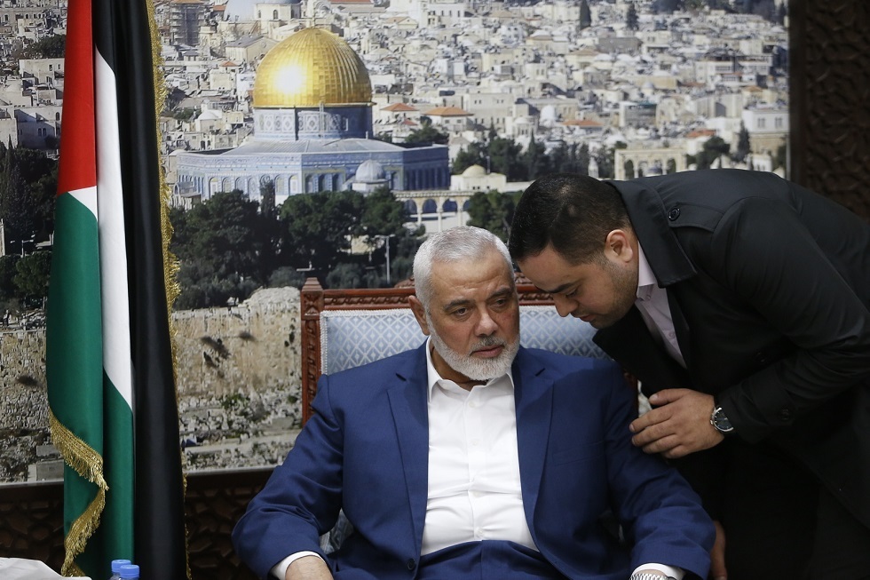 رئيس المكتب السياسي لحركة حماس إسماعيل هنية - أرشيف -
