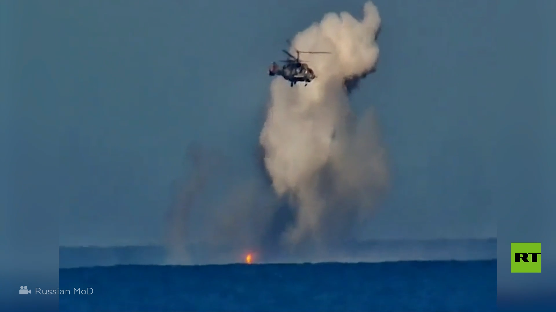 البحرية الروسية تدمر 5 زوارق مسيرة أوكرانية قرب سواحل القرم (فيديو)