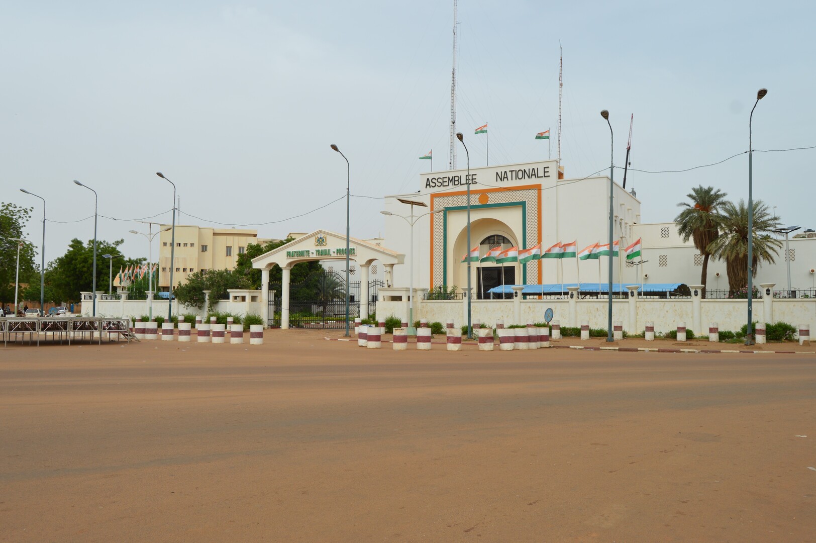الجمعية الوطنية للنيجر في نيامي، عاصمة النيجر.