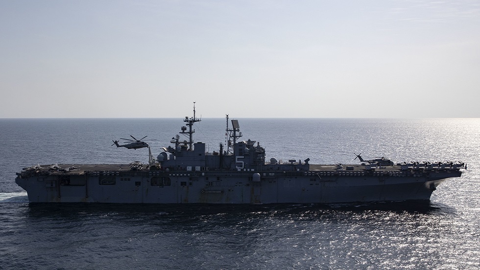 سفينة حربية أمريكية في خليج عدن (صورة أرشيفية)