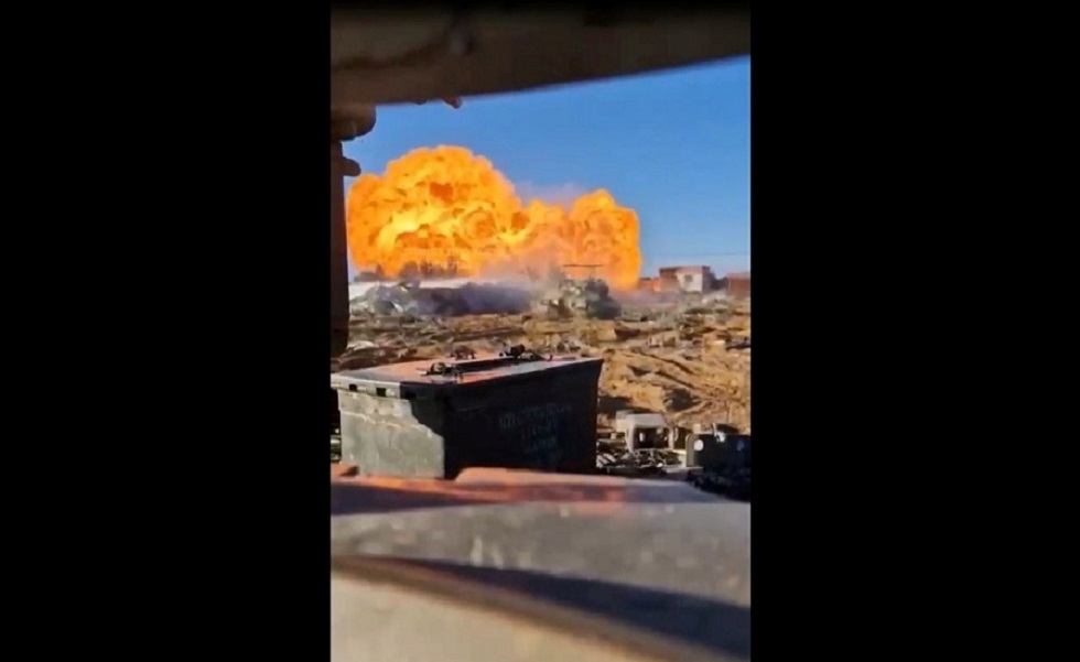انفجار عنيف.. الجيش الإسرائيلي يستهدف محطة أبو جراد للغاز شرق رفح