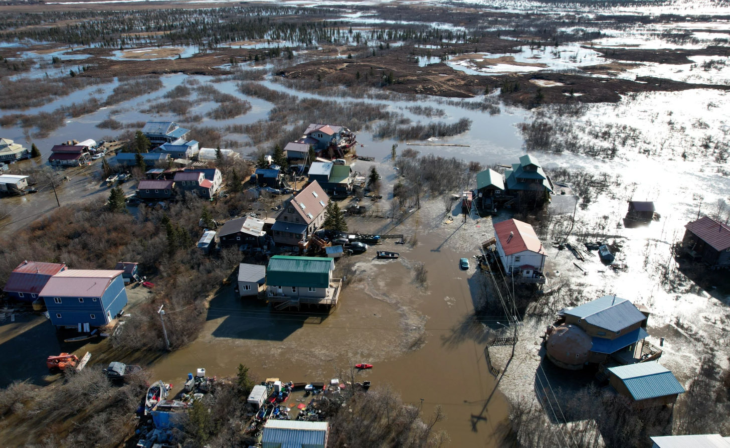كارثة في ألاسكا بعد ذوبان جليد الأنهار