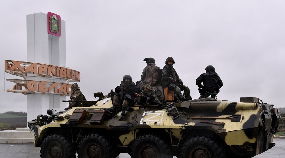 زيلينسكي: قتال عنيف يدور في المنطقة المحاذية لخاركوف