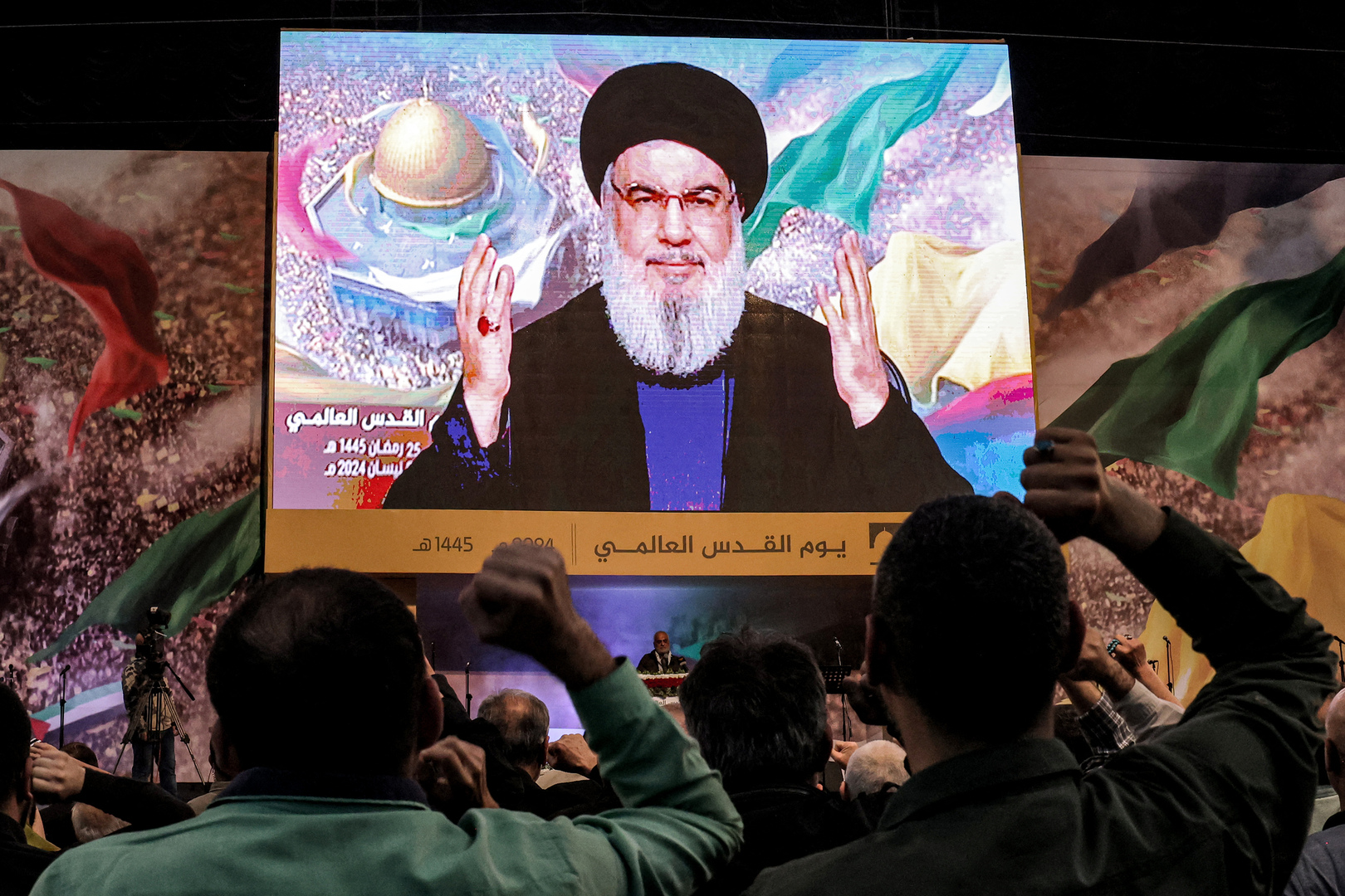 نصر الله يوضح الهدف من وجود 