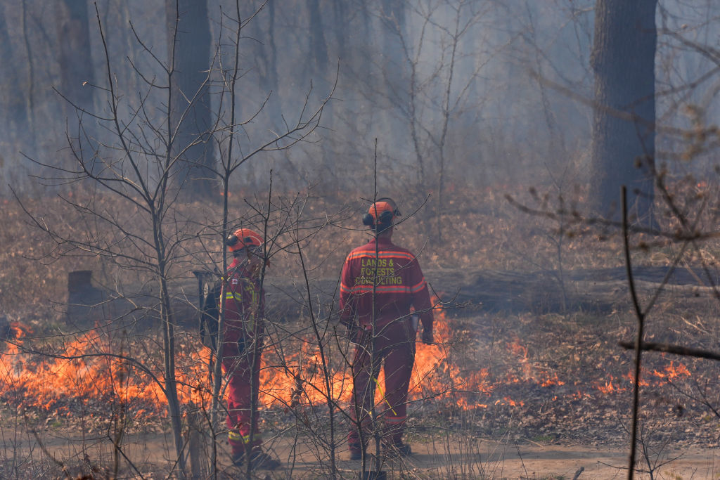 كندا: إجلاء آلاف السكان جراء حرائق الغابات في البلاد (فيديو)