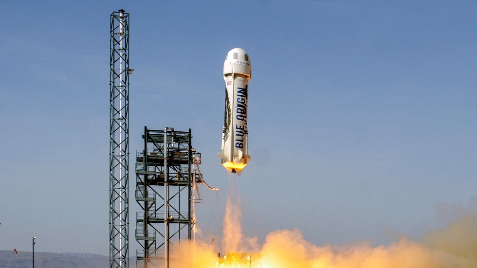 Blue Origin تطلق مركبة فضائية مأهولة قريبا