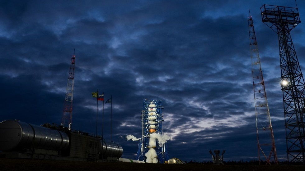 اطلاق الصاروخ Soyuz-2.1b