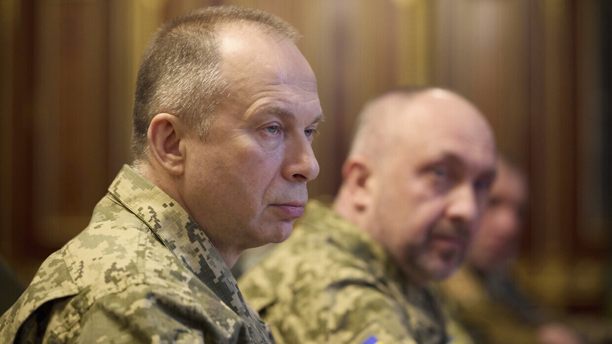 قائد القوات الأوكرانية ألكسندر سيرسكي