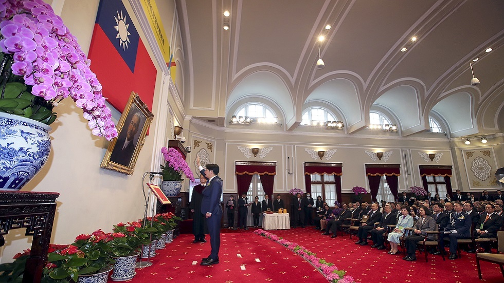 مراسم تنصيب لاي تشينغ-تي رئيسا جديدا لتايوان