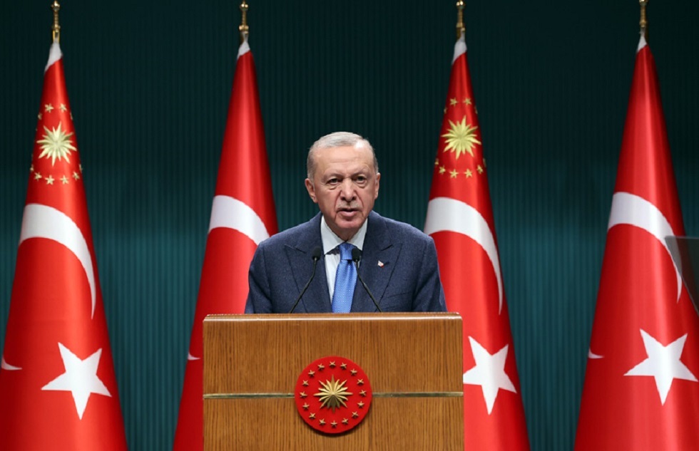 الرئيس التركي رجب طيب أردوغان