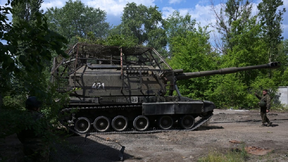 استسلام 73 عسكريا أوكرانيا في قرية بيريستوفويه في خاركوف