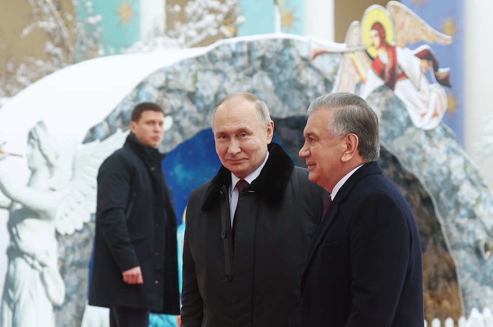 أوزبكستان.. بوتين وميرضيايف يجريان مباحثات في 