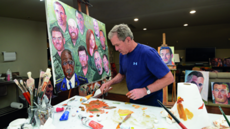 من رئيس إلى "رسام".. "ديزني" تستضيف معرضا لجورج بوش الابن