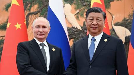 رئيس الصين يهنئ فلاديمير بوتين بتوليه منصب رئيس روسيا
