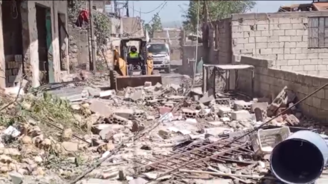 لبنان.. مقتل مسعف وإصابة عمال بشركة الاتصالات بهجوم مسيّرة إسرائيلية (فيديو)