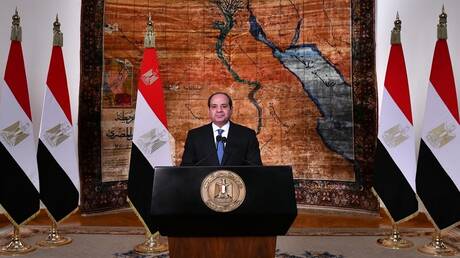 السيسي يشير إلى طريقة حل مشكلة الدولار في مصر