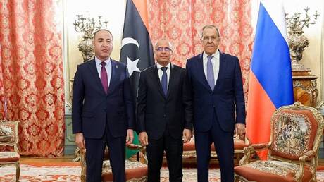لافروف يبحث مع وفد ليبي استئناف عمل اللجنة الحكومية الروسية الليبية المشتركة