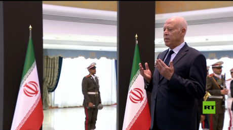 الرئيس التونسي يشارك في مراسم تشييع الرئيس الإيراني الراحل