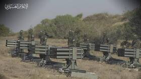القسام تستهدف تجمعات للجيش الإسرائيلي بصواريخ رجوم قصيرة المدى (صورة)