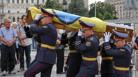 مقتل نائب قائد سرب الطيران في لواء أوكراني خلال مهمة قتالية (صور)