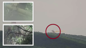 حزب الله يبث لقطات من استهدافه لثكنة زرعيت العسكرية الإسرائيلية (فيديو)