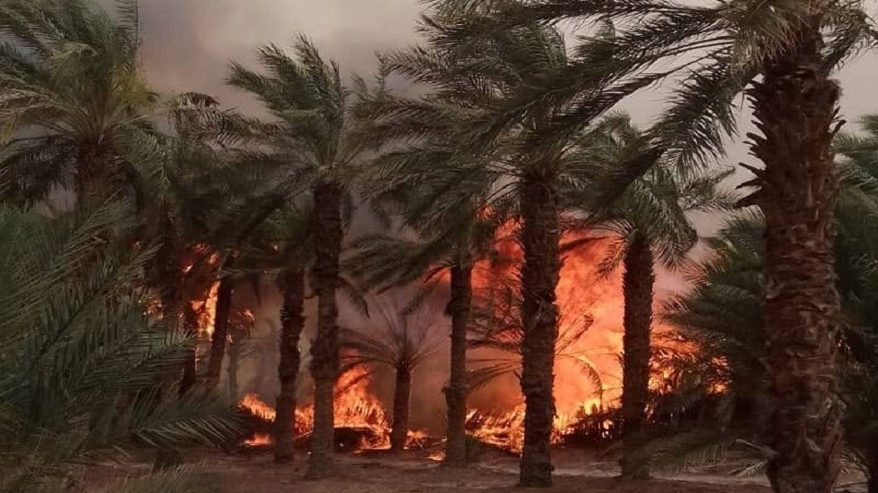 حريق هائل يخلف خسائر كبيرة بمؤسسة "اتصالات الجزائر" جنوب شرق البلاد