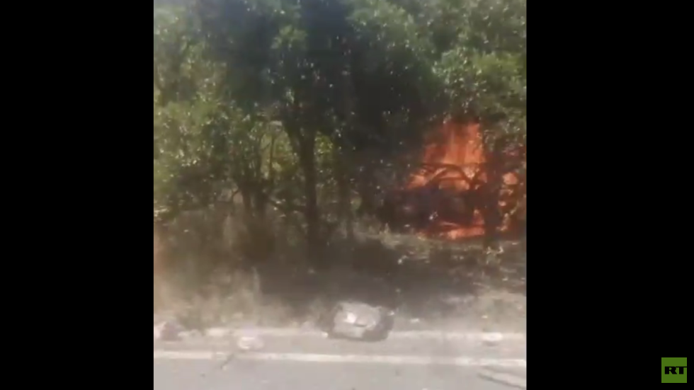 مراسلتنا: إصابة خطيرة بغارة إسرائيلية على سيارة بعمق جنوب لبنان