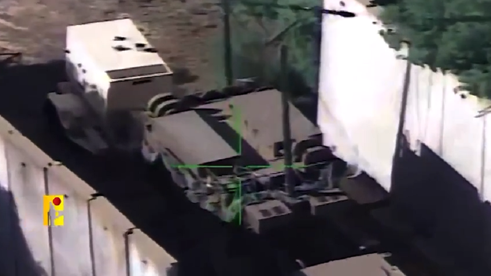 "حزب الله" ينشر مشاهد من عملية استهداف دقيقة لآلية عسكرية إسرائيلية