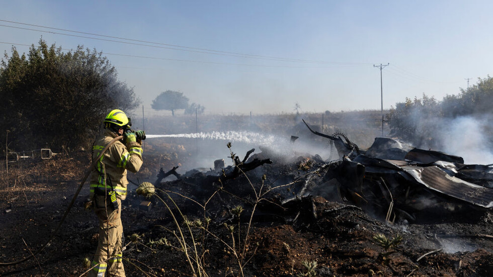 بالفيديو.. حجم الأضرار التي لحقت بمناطق في شمال إسرائيل نتيجة الحرائق