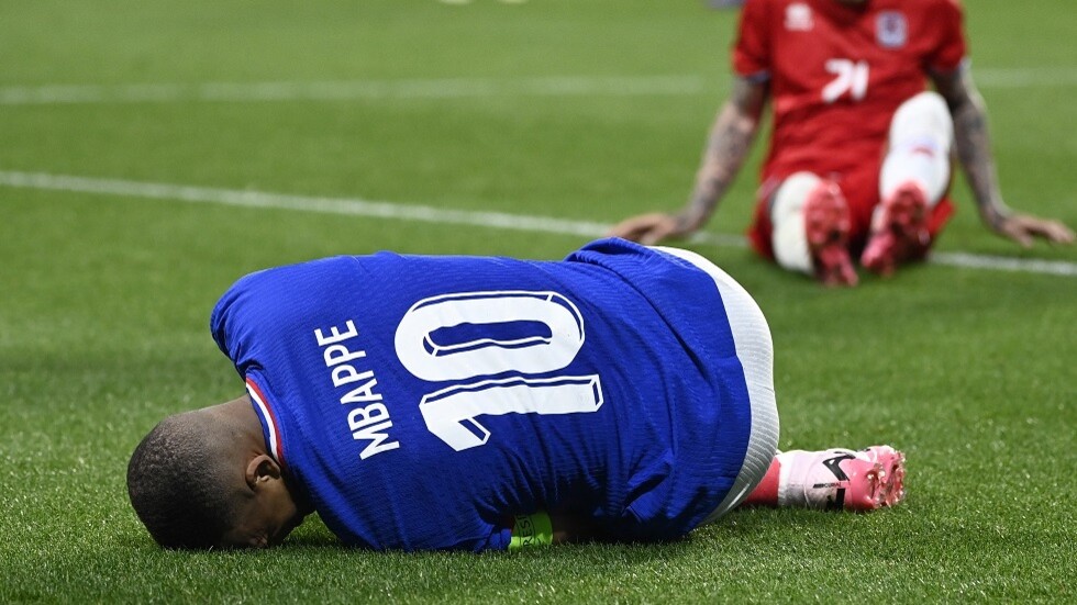 مبابي يتعرض لإصابة جديدة قبل "يورو 2024"