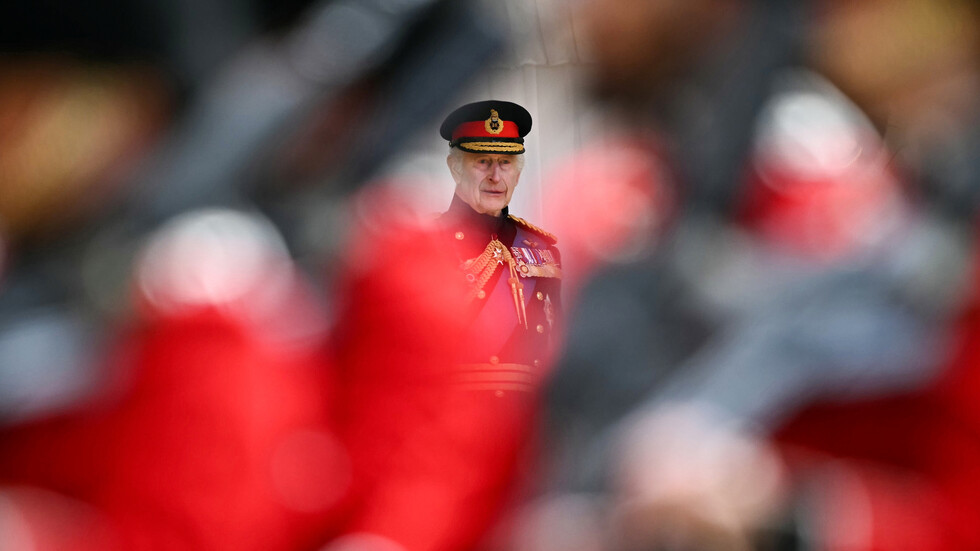 نشطاء مدافعون عن حقوق الحيوان يخربون أول لوحة رسمية للملك تشارلز (فيديو+صورة)