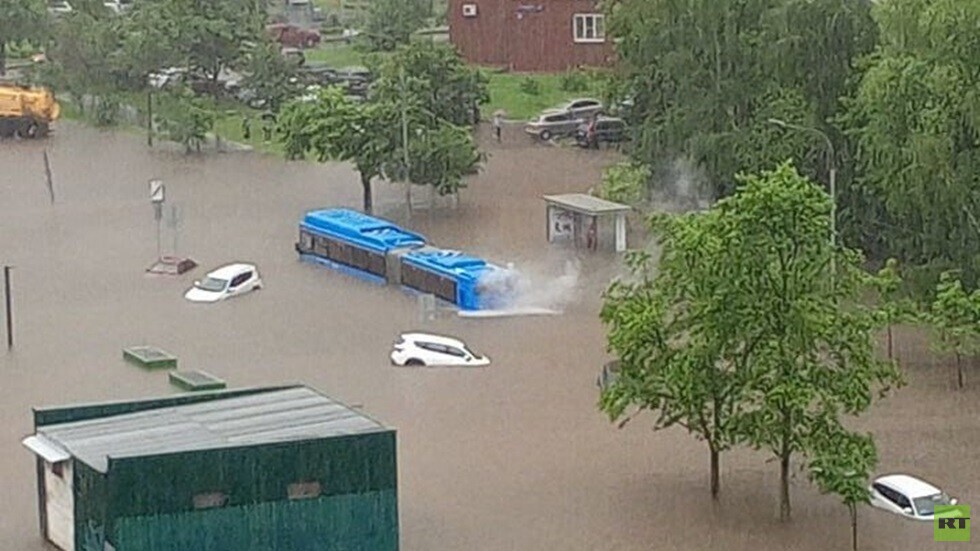 موسكو تتجاوز المعدل الطبيعي في هطول الأمطار